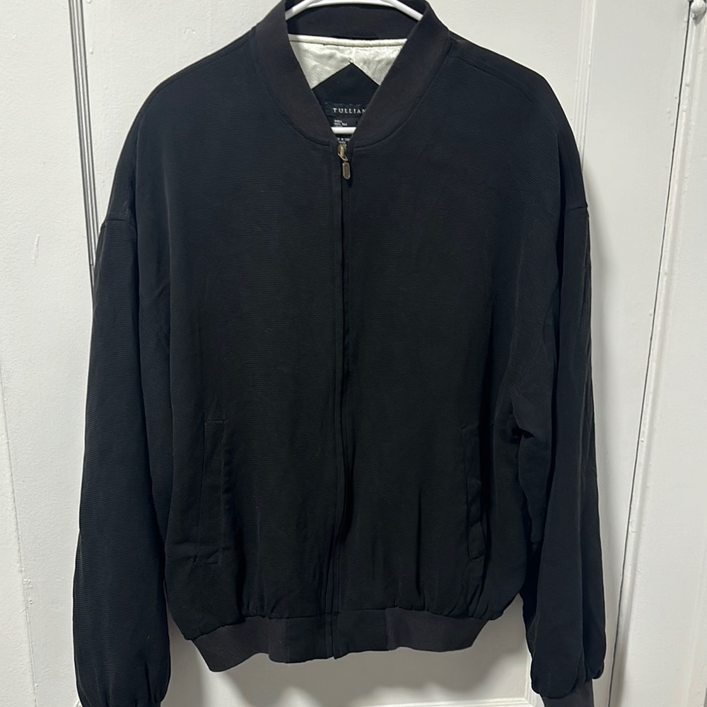 Tulliano Black Men's Bomber Jacket